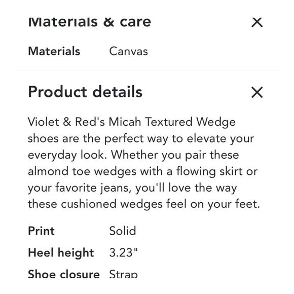 Violet & Red Micah Textured Wedge Sandals – Light Blue – Size 7 - Picture 6 of 10